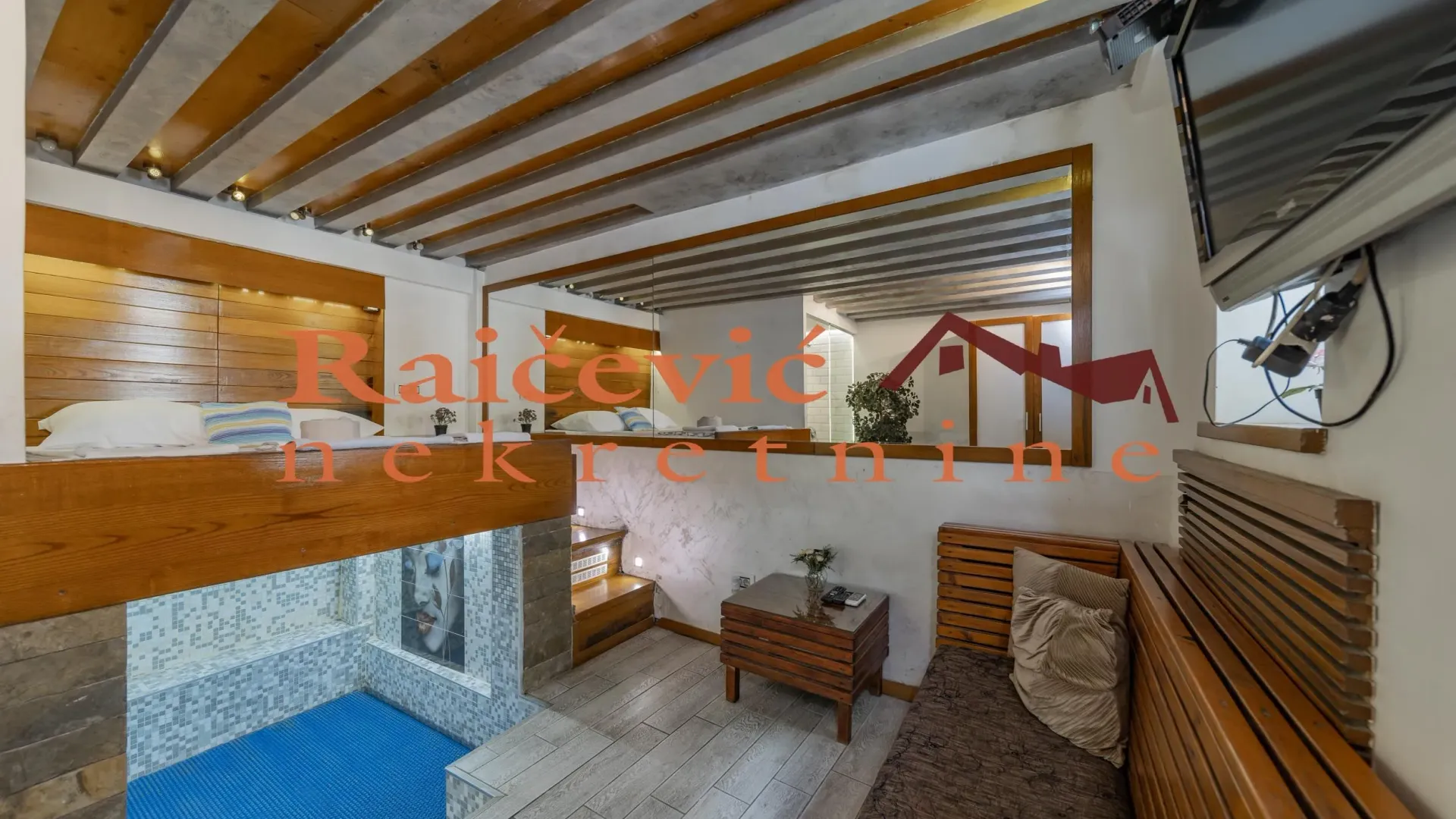 Sale, two bedroom apartment, 44m², Cvetni Trg, Vračar Sve Podlokacije
