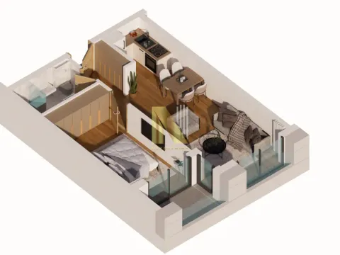 Prodaja, dvosoban stan, 41m², Centar, Novi Sad - image 2