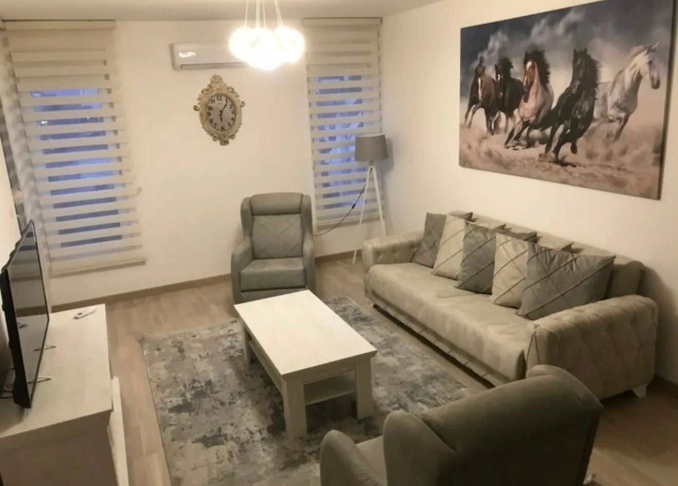 Rent, one bedroom apartment, 54m², Zabjelo, Podgorica