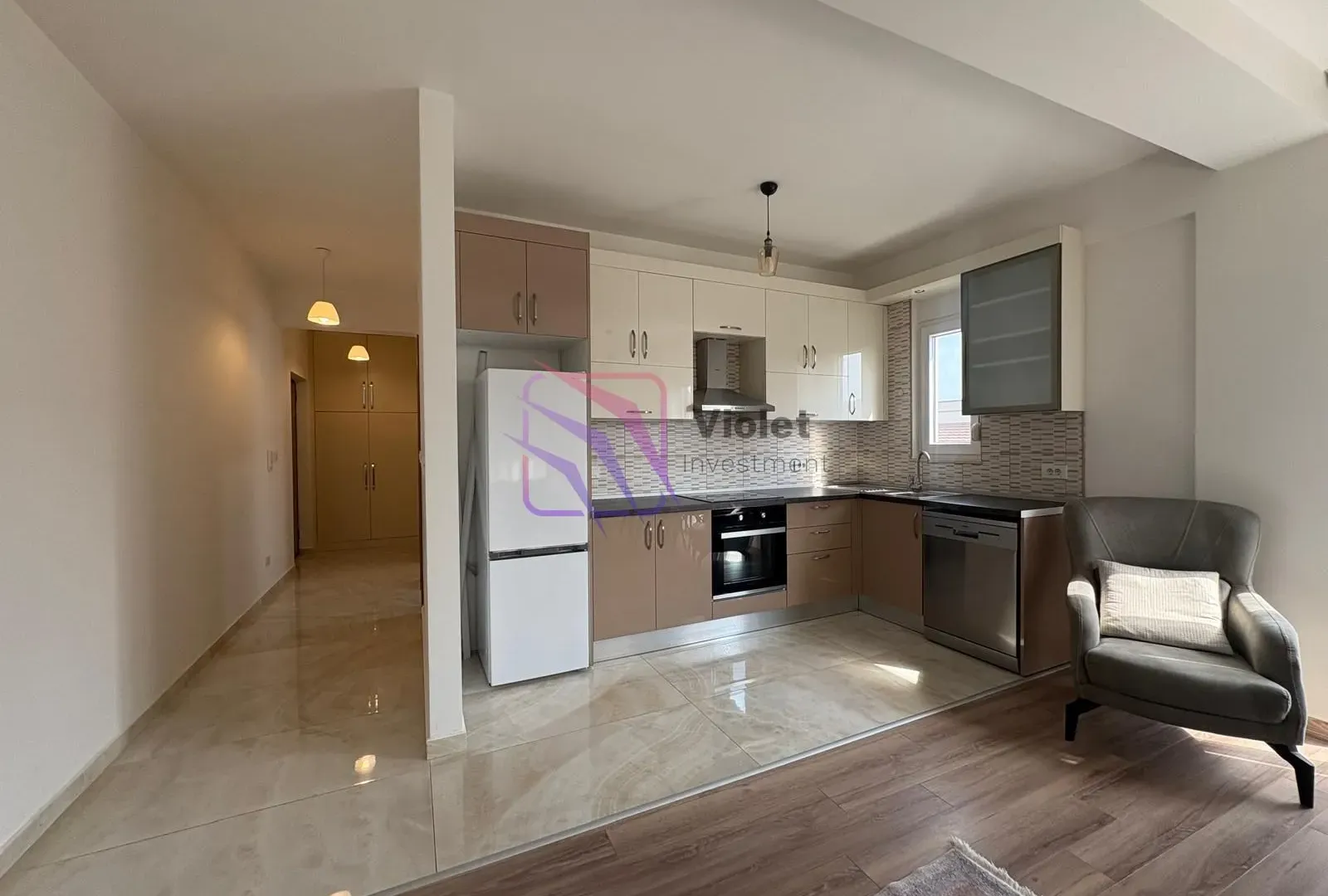 Prodaja, jednosoban stan, 52m², Stari Aerodrom, Podgorica