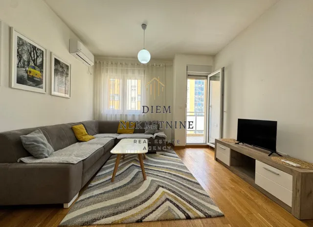 Rent, one bedroom apartment, 47m², City Kej, Podgorica