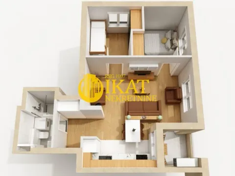 Prodaja, dvosoban stan, 45m², Cvetanova Ćuprija, Zvezdara Sve Podlokacije - image 3