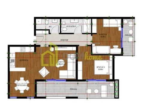 Prodaja, dvosoban stan, 89m², Gorica C, Podgorica - image 3