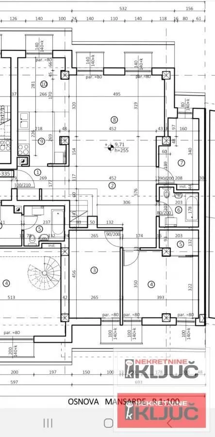 Prodaja, stan, 143m², Centar, Novi Sad