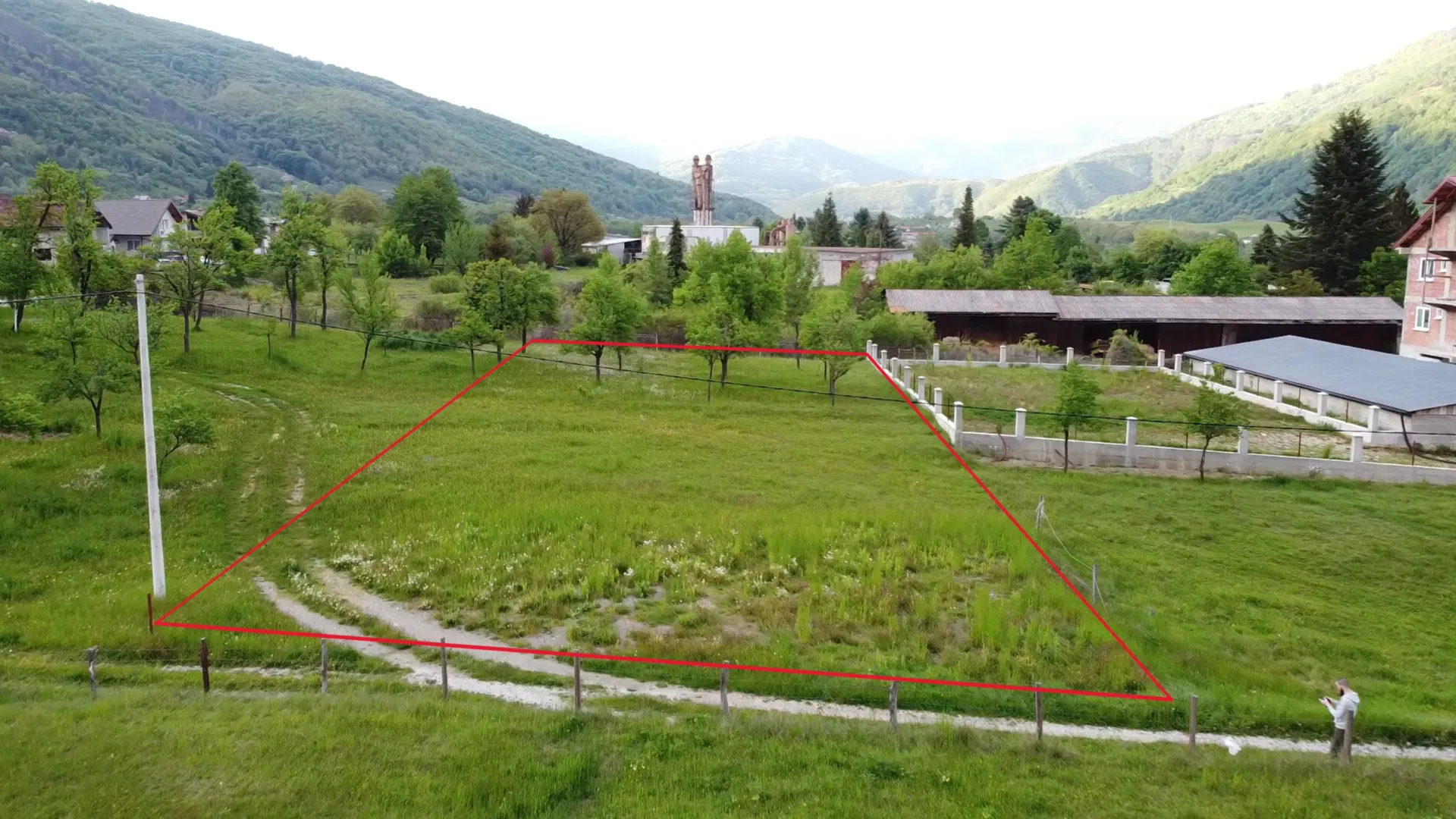 Prodaja, plac, 1096m², Centar, Plav