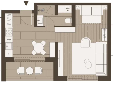 Prodaja, stan, 41m², Tivat, Crna Gora - image 8