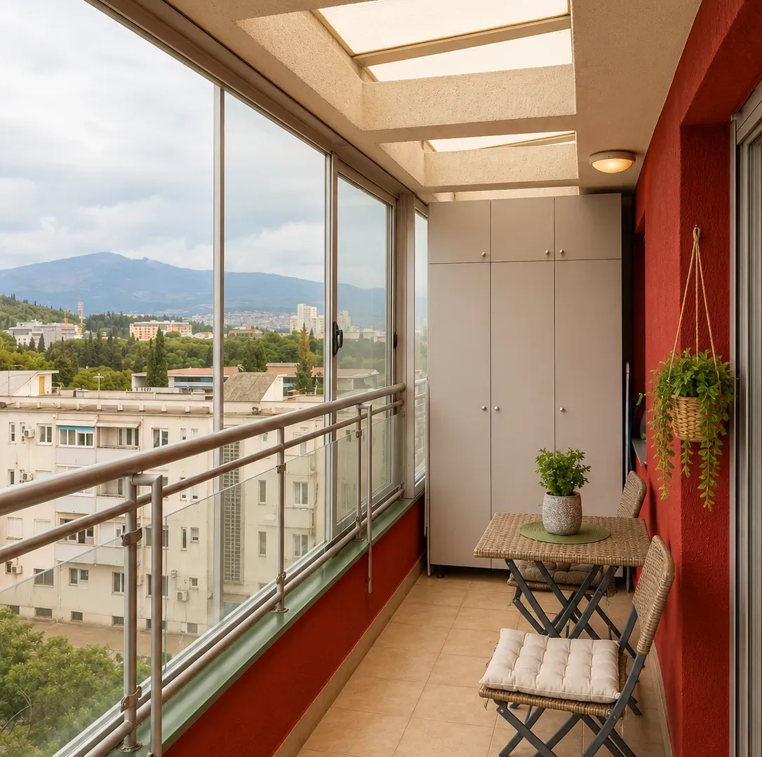 Rent, studio apartment, 31m², Preko Morače, Podgorica