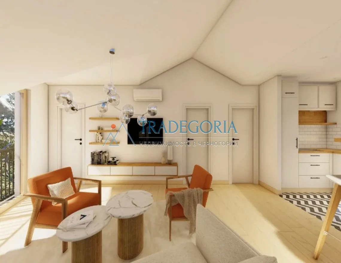 Prodaja, jednosoban stan, 62m², Tivat, Crna Gora