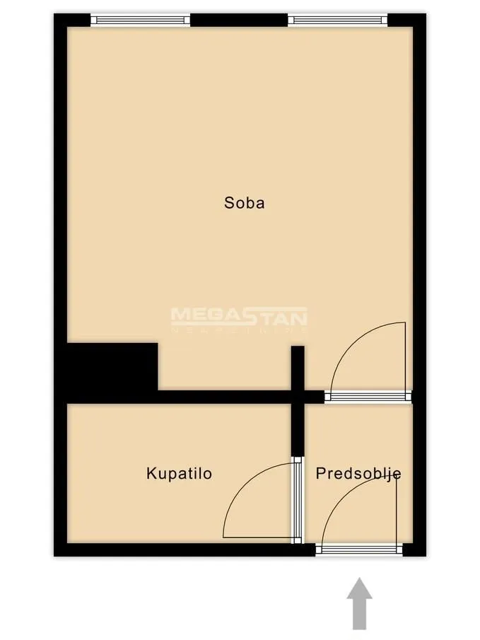 Prodaja, stan, 21m², Voždovačka Crkva, Voždovac Sve Podlokacije