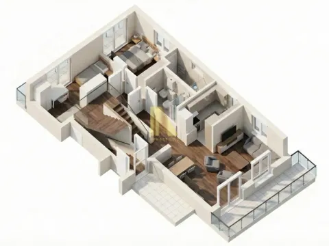 Sale, two bedroom apartment, 89m², Petrovaradin, Novi Sad - image 6