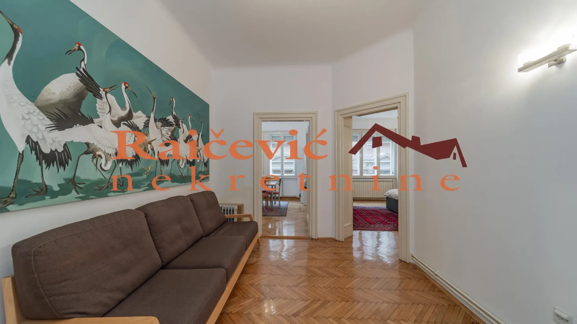 Rent, two bedroom apartment, 60m², Stari Grad, Beograd