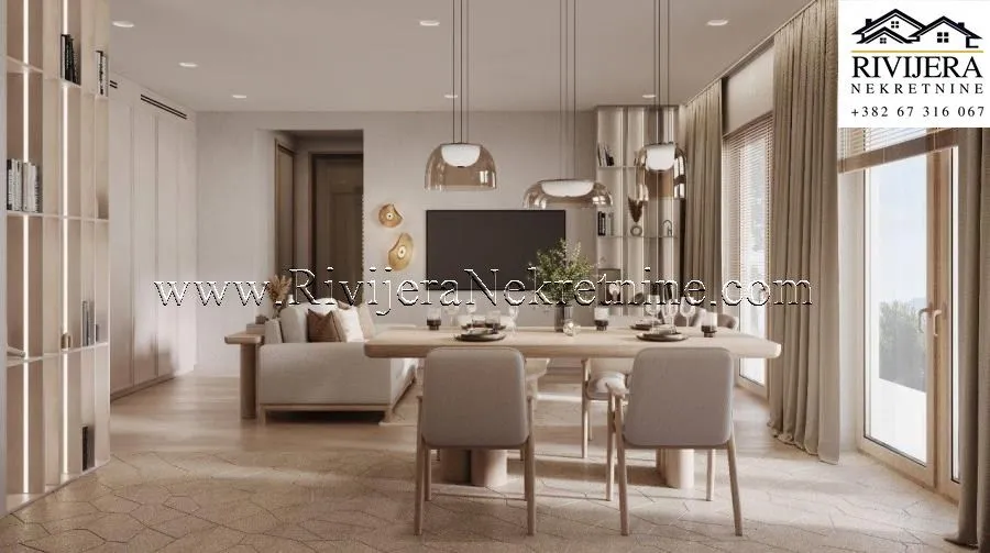 Prodaja, jednosoban stan, 57m², Tivat, Crna Gora