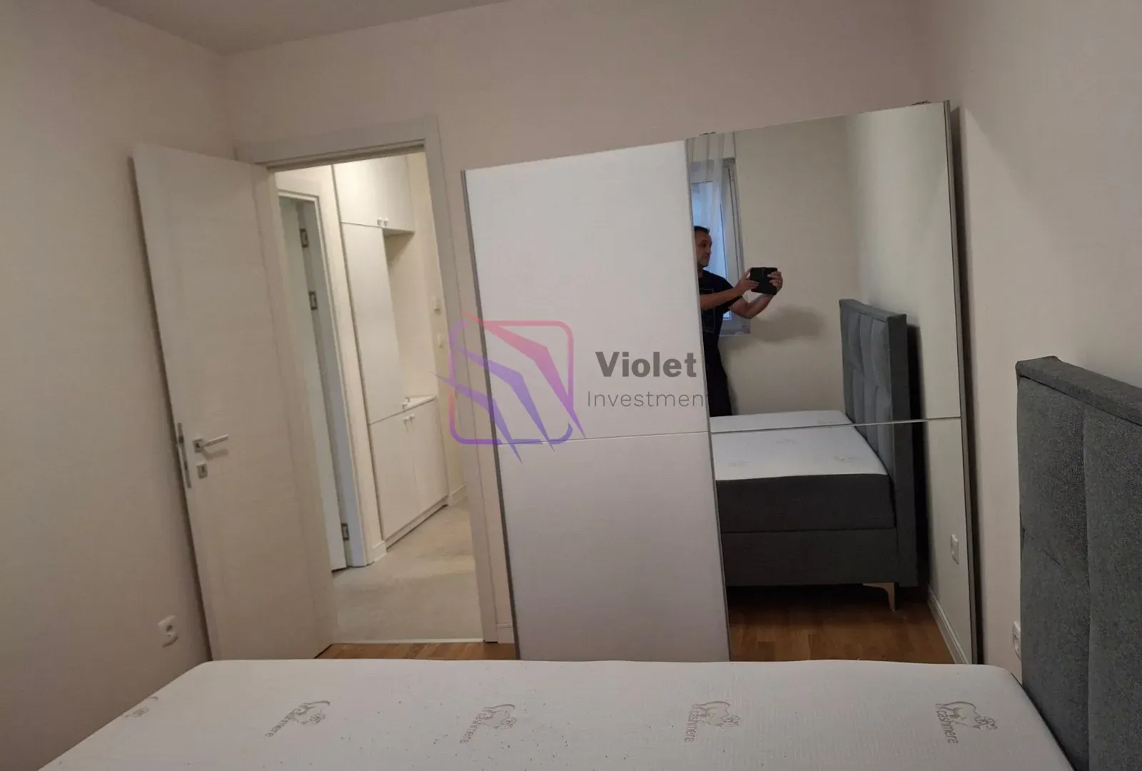 Rent, one bedroom apartment, 40m², Pobrežje, Podgorica