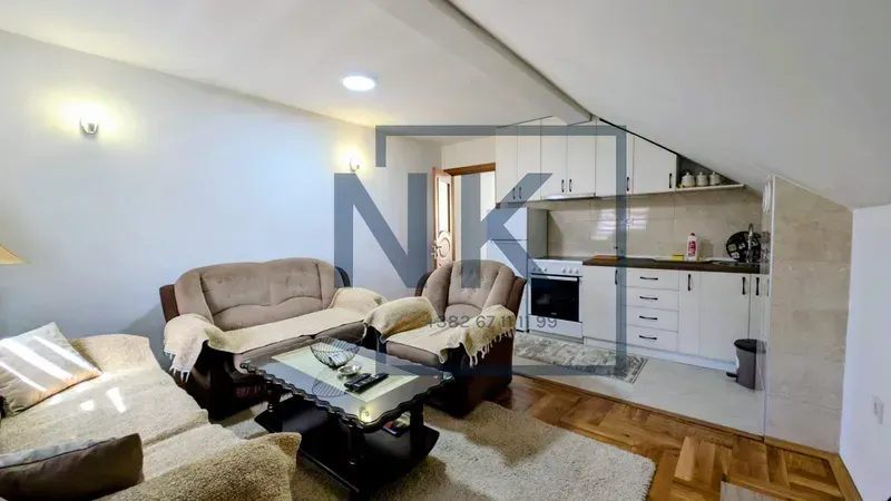 Rent, one bedroom apartment, 42m², Zelenika, Podgorica