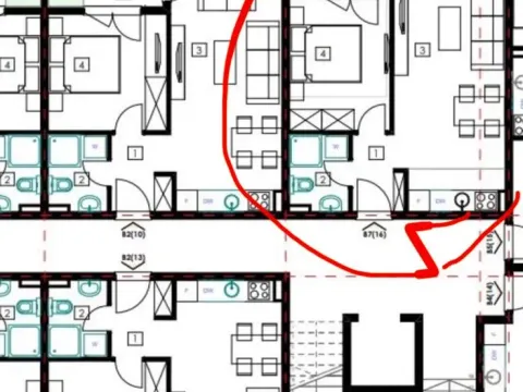 Sale, two bedroom apartment, 40m², Bečići, Budva - image 4