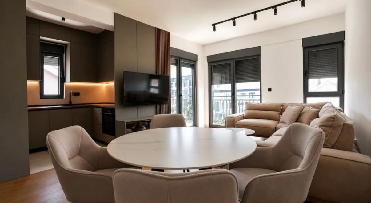 Rent, one bedroom apartment, 47m², Nova Dalmatinska, Podgorica
