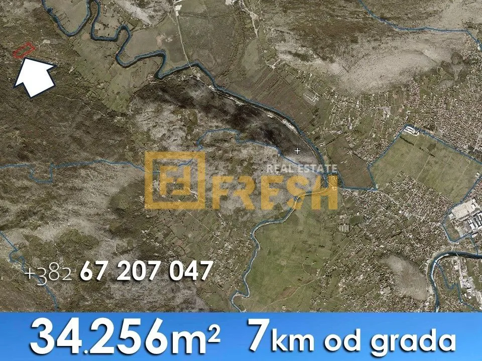 Prodaja, plac, 34256m², Ostalo, Podgorica
