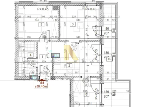 Sale, two bedroom apartment, 58m², Grbavica, Novi Sad Sve Podlokacije - image 5