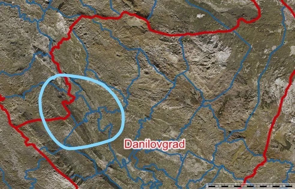 Prodaja, plac, 50000m², Danilovgrad, Crna Gora