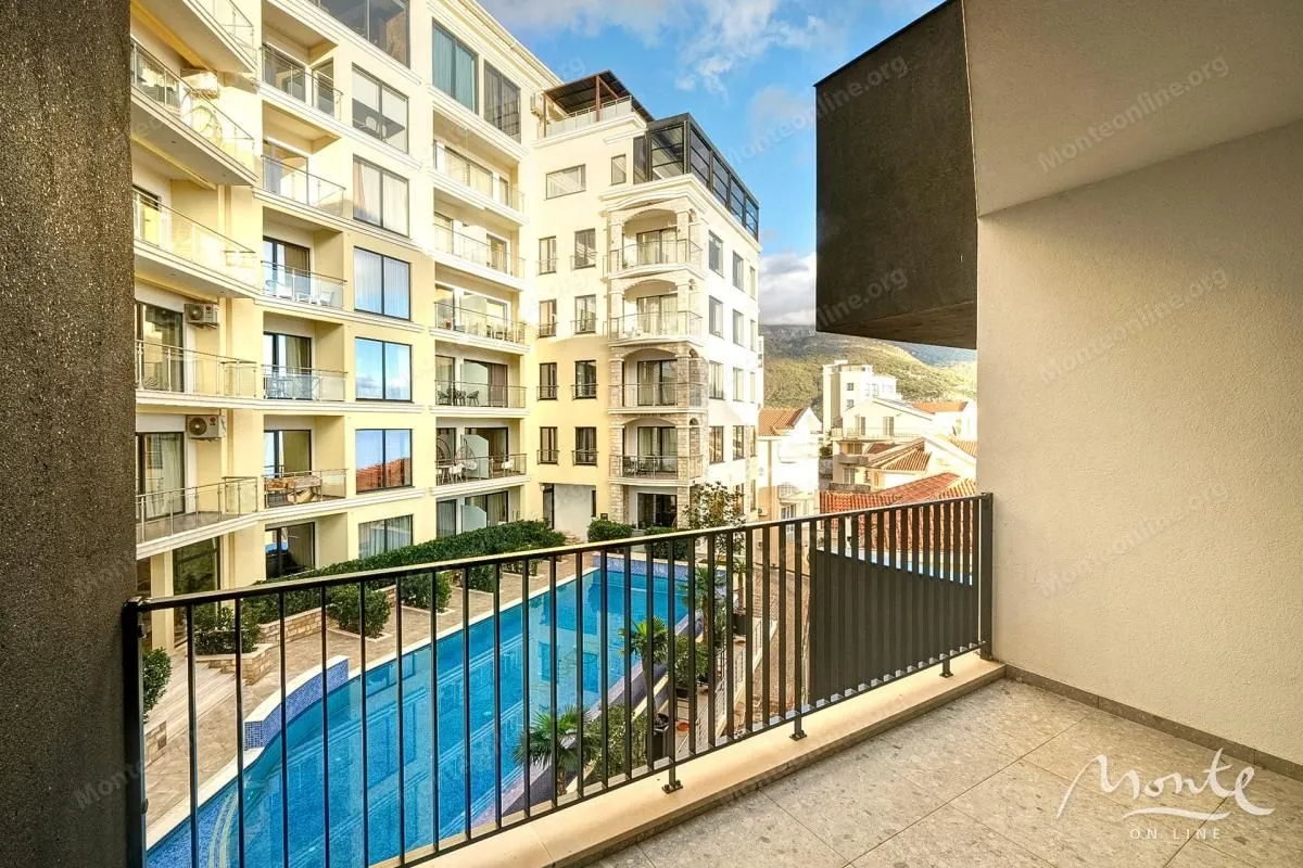 Prodaja, jednosoban stan, 58m², Bečići, Budva