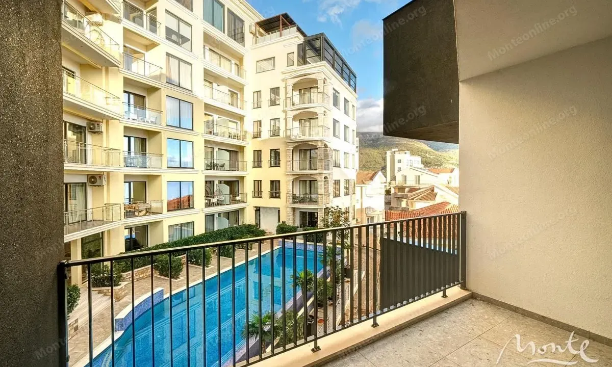 Prodaja, jednosoban stan, 58m², Bečići, Budva