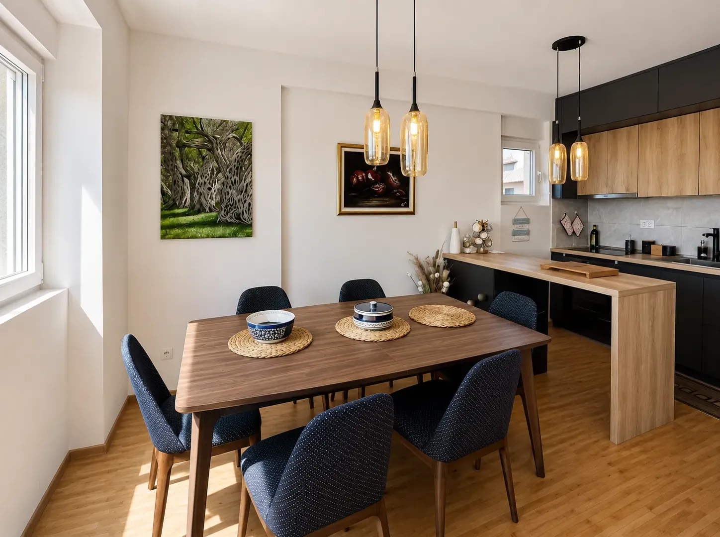 Rent, two bedroom apartment, 74m², Šušanj, Bar