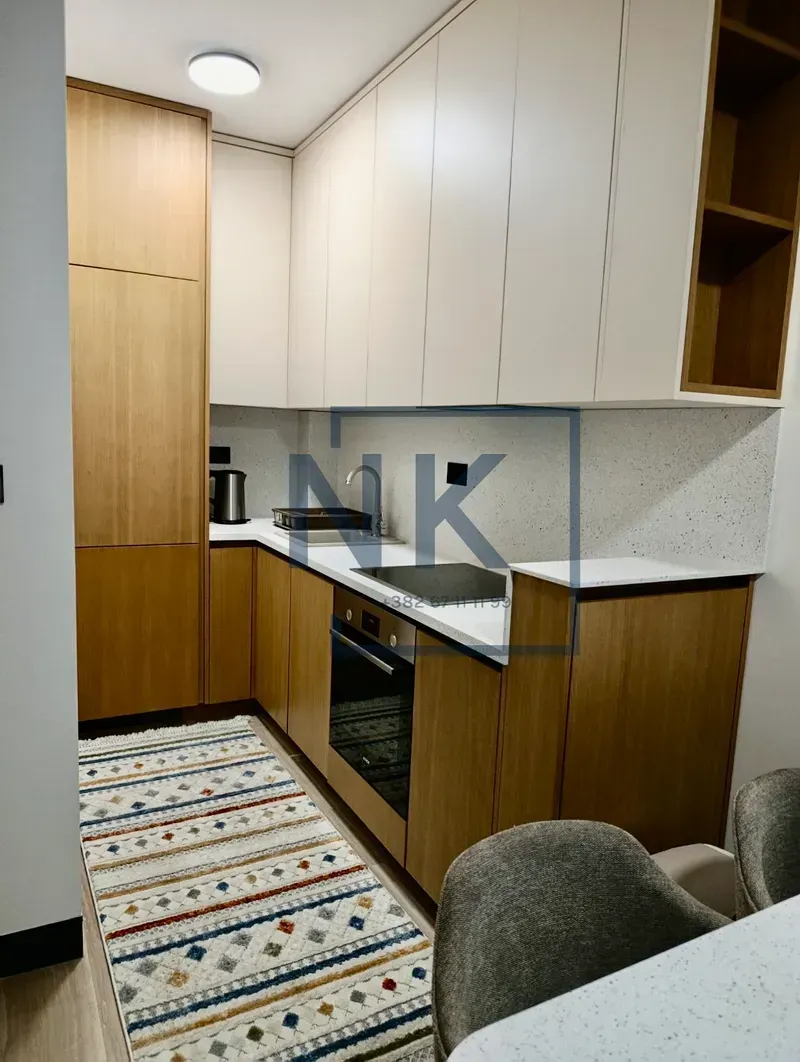 Rent, one bedroom apartment, 43m², Vezirov Most, Podgorica