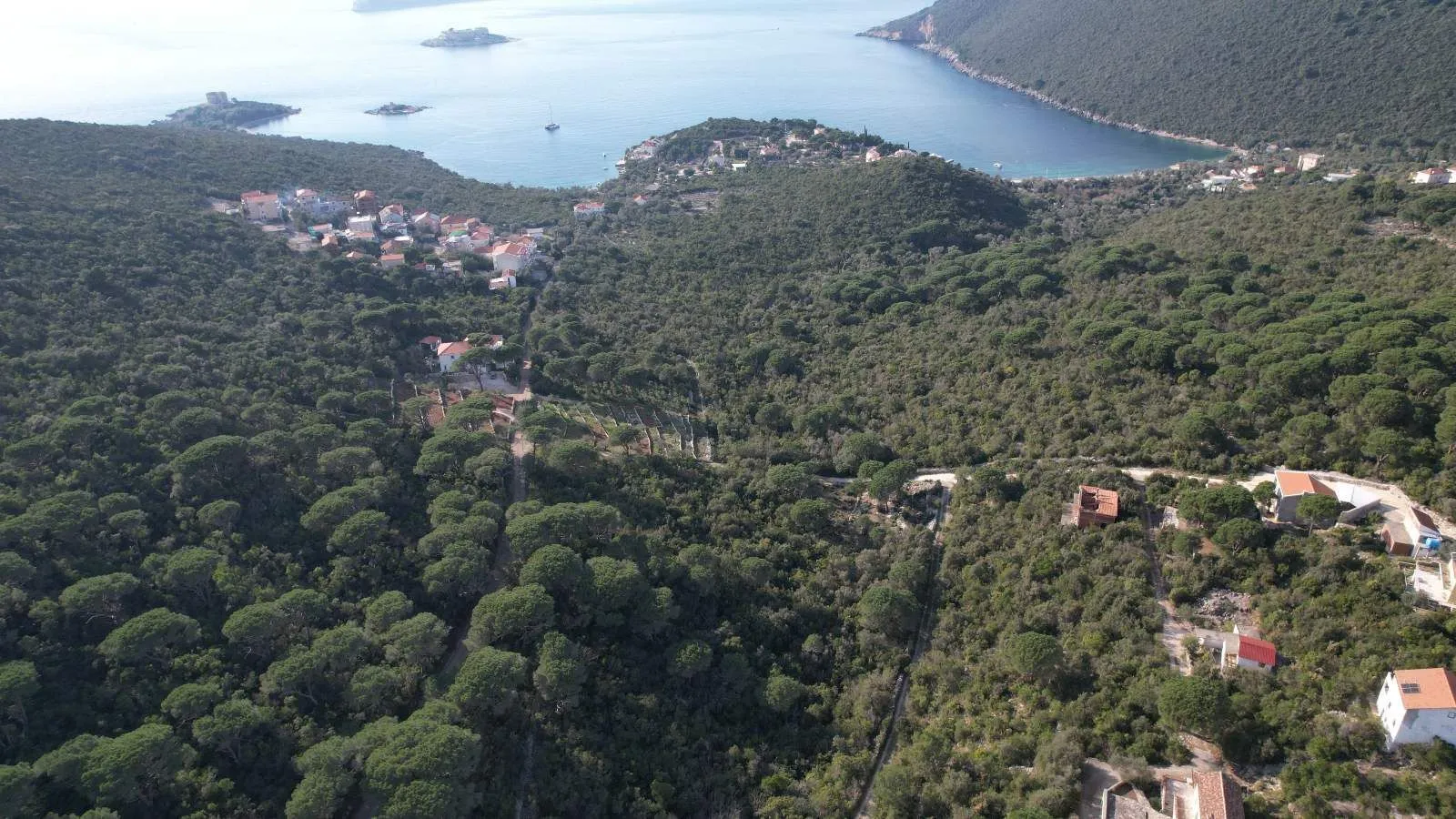 Prodaja, plac, 849m², Luštica, Tivat