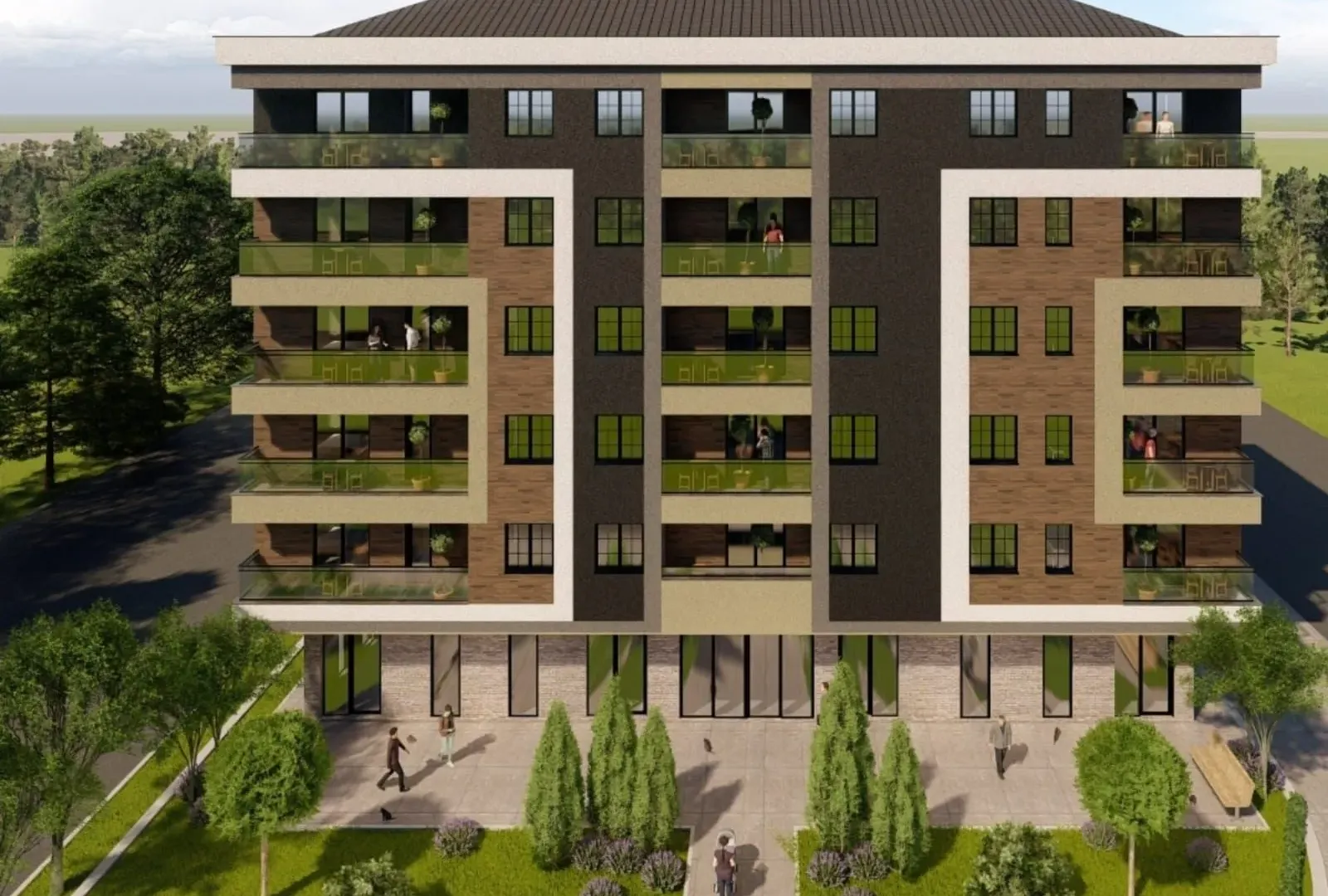 Prodaja, jednosoban stan, 52m², Centar, Nikšić
