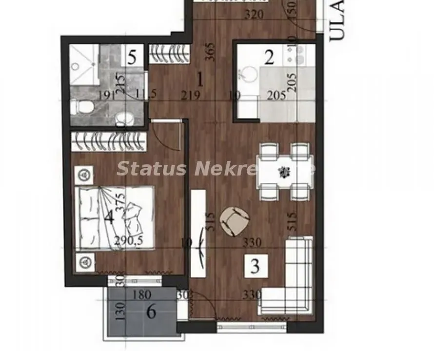 Prodaja, dvosoban stan, 47m², Grbavica, Novi Sad Sve Podlokacije