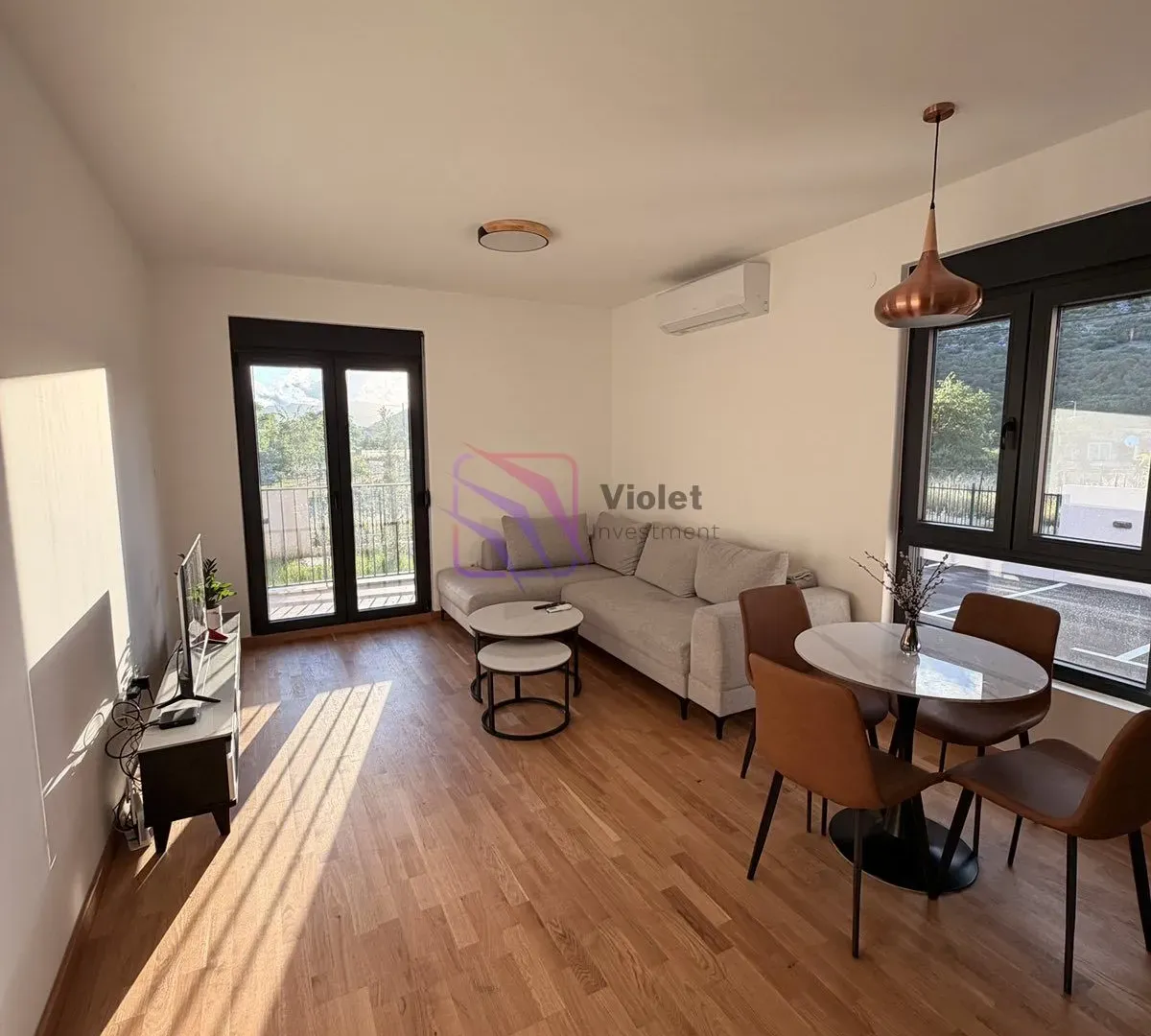 Rent, one bedroom apartment, 61m², Tološi, Podgorica