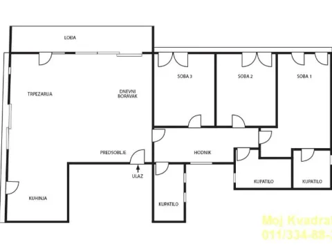 Prodaja, četvorosoban stan, 148m², Vračar Hram, Vračar Sve Podlokacije - image 19
