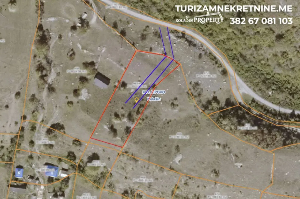 Prodaja, plac, 3003m², Gornje Lipovo, Kolašin