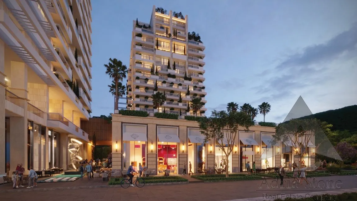 Sale, one bedroom apartment, 55m², Centar, Budva