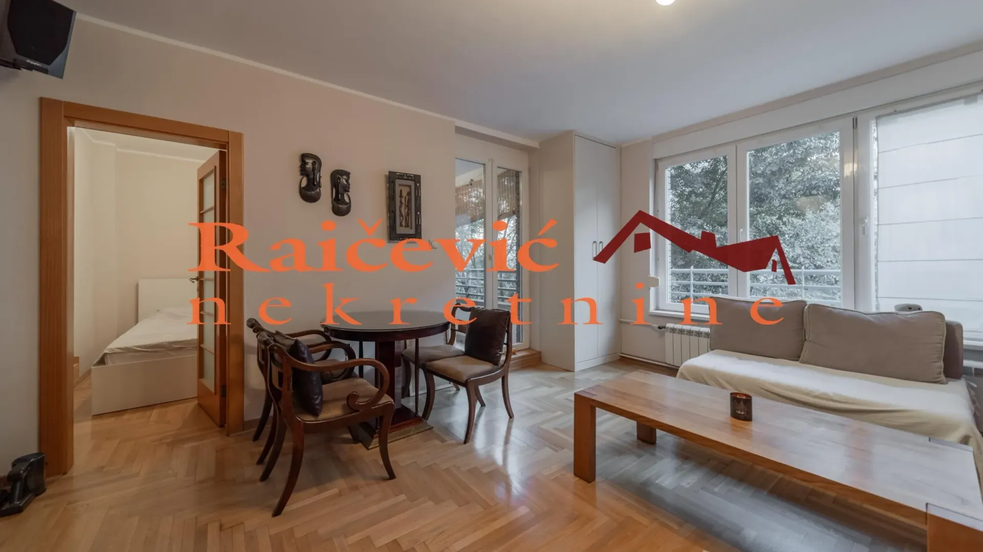 Rent, two bedroom apartment, 46m², Arena, Novi Beograd Sve Podlokacije