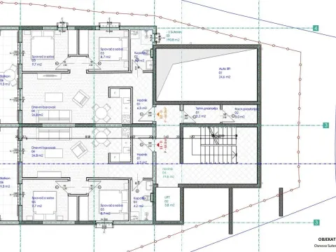 Sale, two bedroom apartment, 63m², Podmaine, Budva - image 8