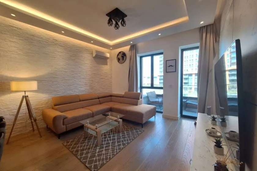 Rent, three bedroom apartment, 78m², Beograd Na Vodi, Beograd