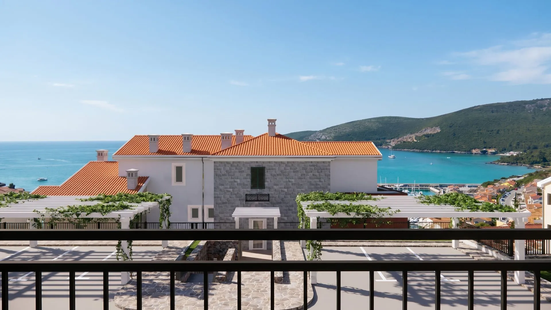Prodaja, jednosoban stan, 79m², Luštica Bay, Tivat