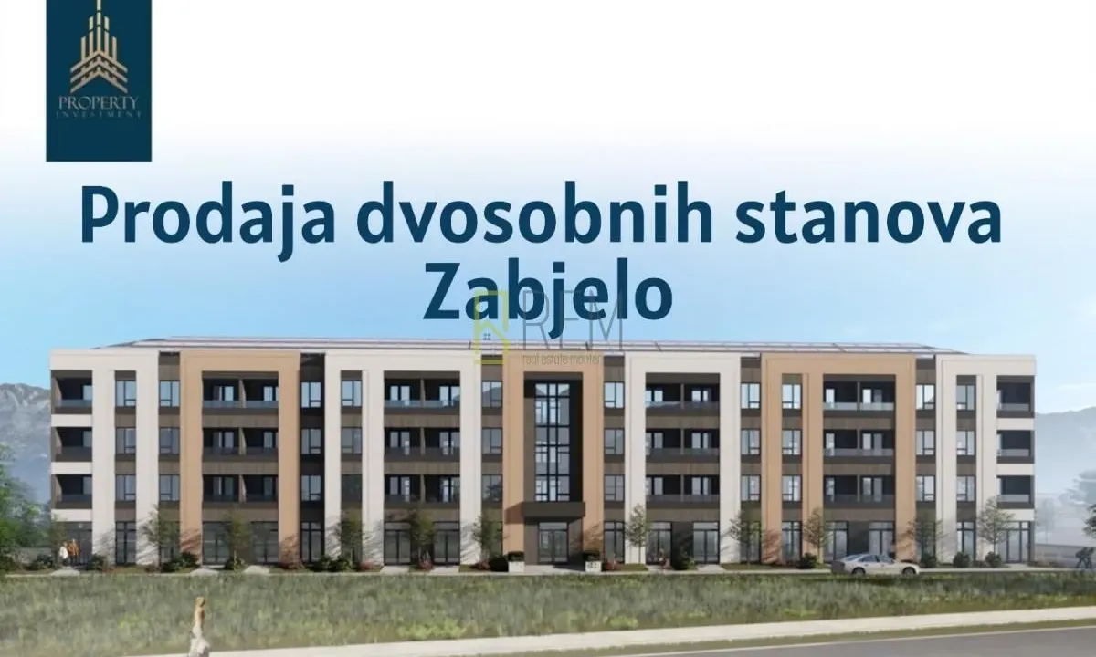 Sale, two bedroom apartment, 49m², Zabjelo, Podgorica
