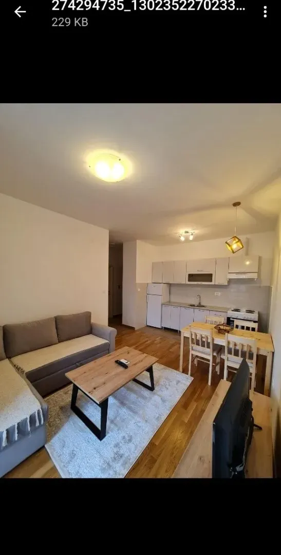 Izdavanje, jednosoban stan, 37m², Zabjelo, Podgorica