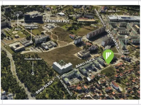 Prodaja, jednosoban stan, 48m², Tološka šuma, Podgorica - image 9