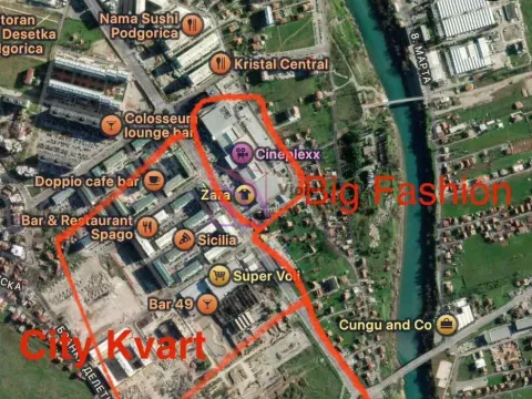 Rent, two bedroom apartment, 65m², Gornja Gorica, Podgorica - image 4