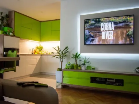 Izdavanje, jednosoban stan, 57m², Stari Aerodrom, Podgorica