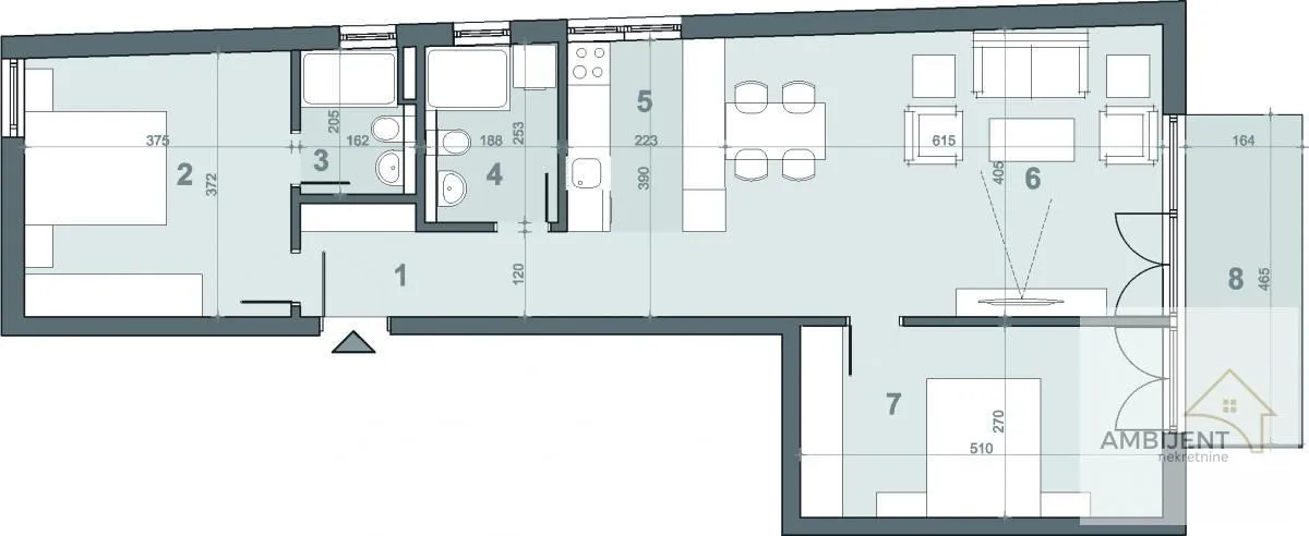 Prodaja, trosoban stan, 83m², Centar Sve Podlokacije, Beograd