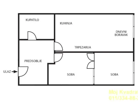Prodaja, jednosoban stan, 45m², Banjica, Voždovac Sve Podlokacije - image 12