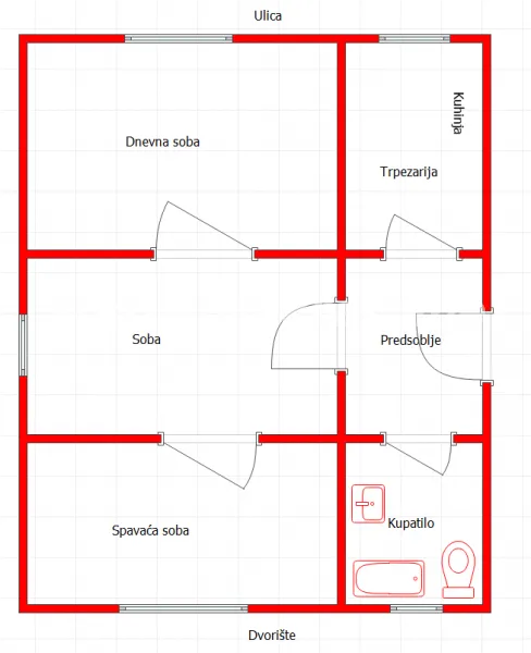 Prodaja, kuća, 110m², Kać, Novi Sad Sve Podlokacije