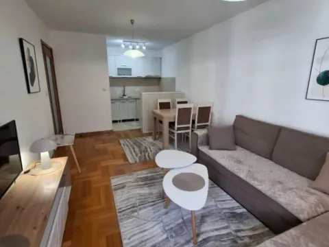 Izdavanje, jednosoban stan, 50m², Stari Aerodrom, Podgorica