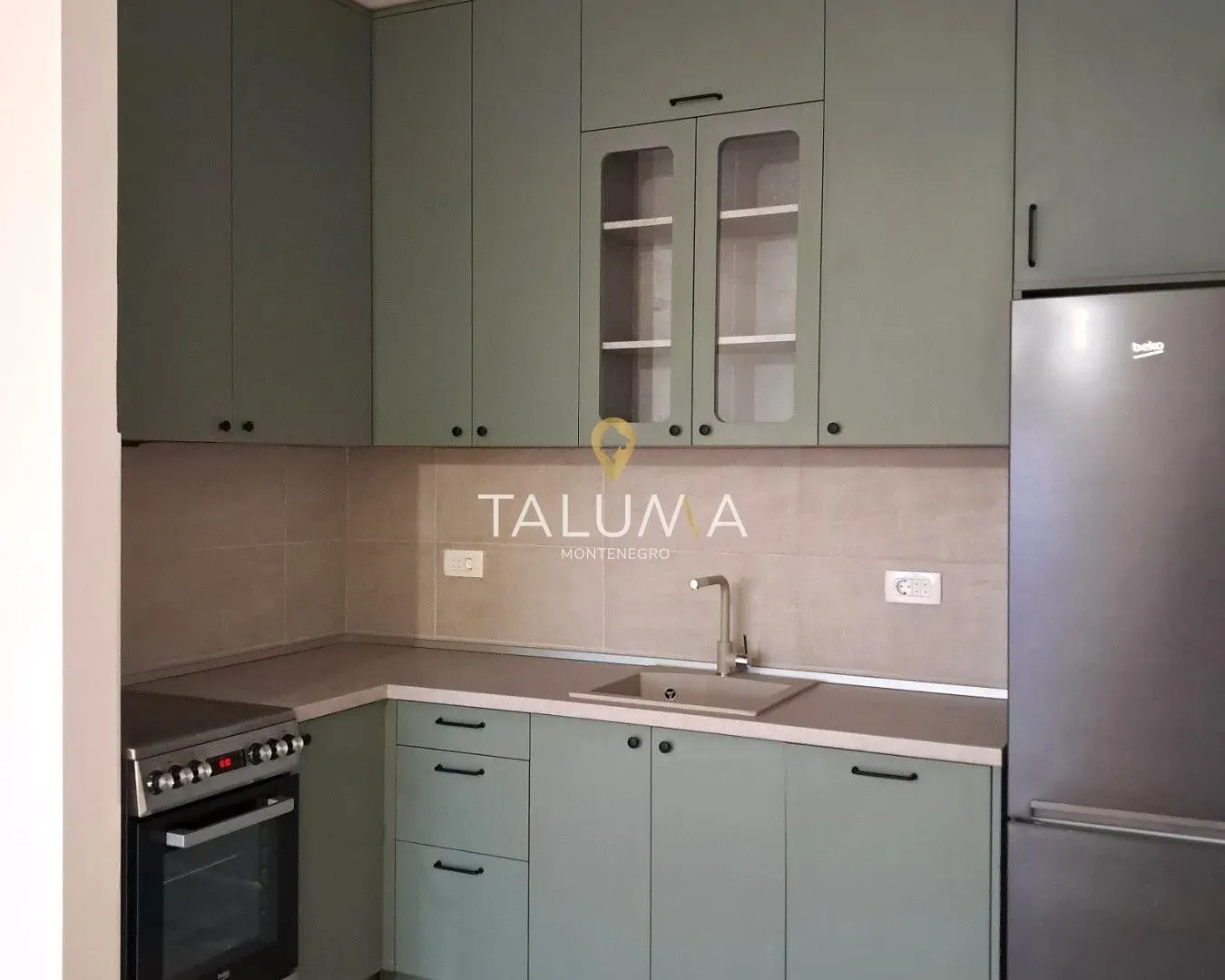 Rent, one bedroom apartment, 44m², Pobrežje, Podgorica