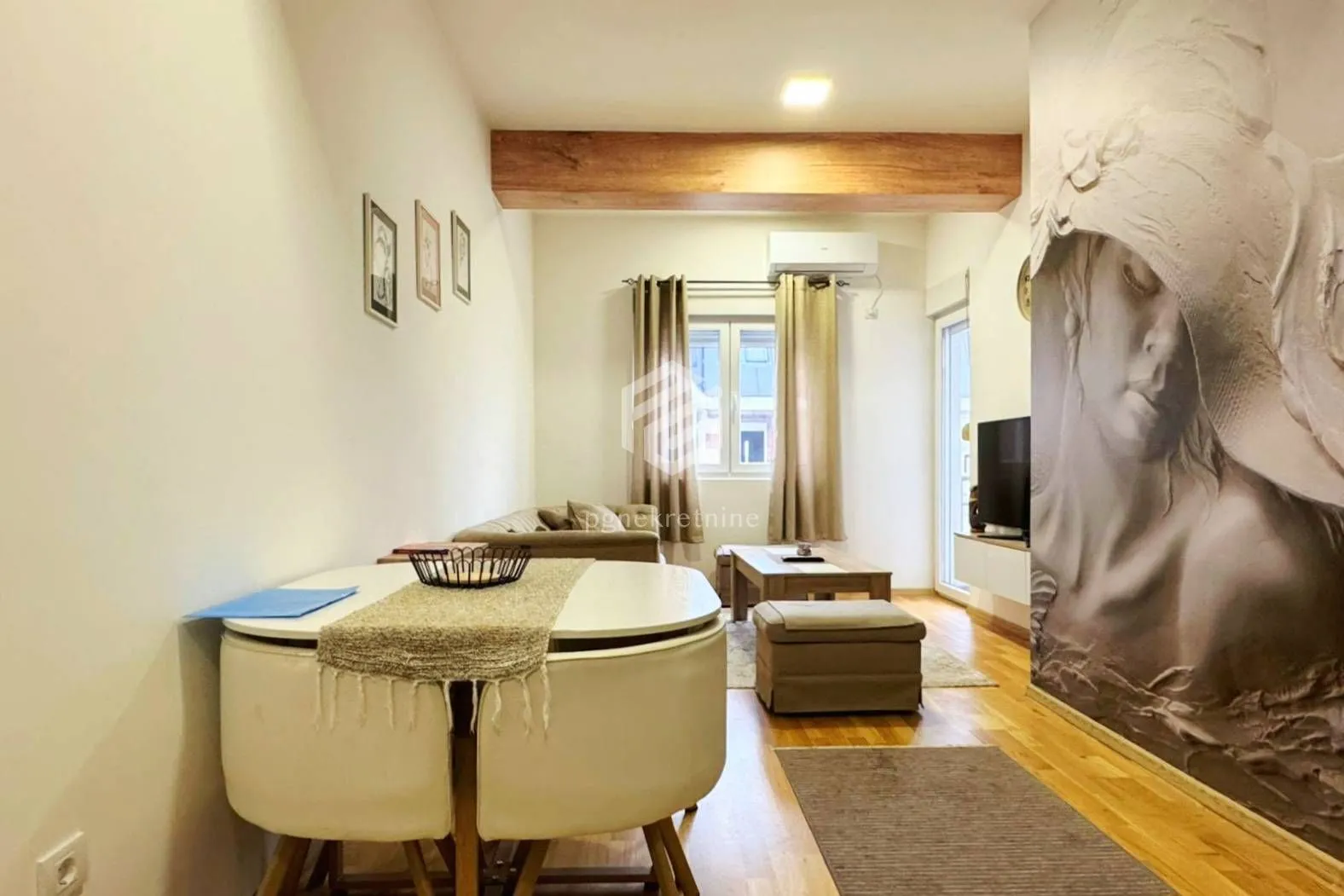 Izdavanje, jednosoban stan, 40m², Ljubović, Podgorica