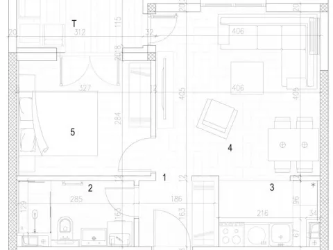 Sale, two bedroom apartment, 42m², Veliki Mokri Lug, Zvezdara Sve Podlokacije - image 8